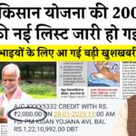 PM Kisan Beneficiary List