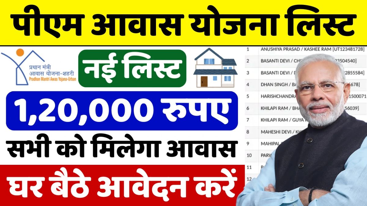 PM Awas Yojana New List