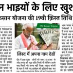 PM Kisan 19th Installment