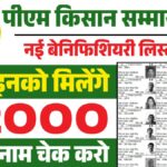 PM Kisan Beneficiary List